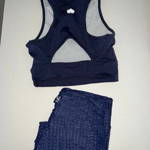 Booty by Brabants LBL Marinho Leggings + Cropped Tank Top